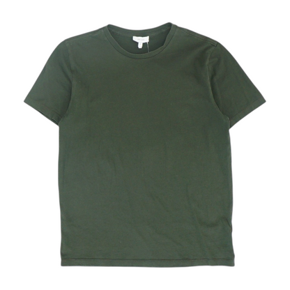 Green Solid T-Shirt
