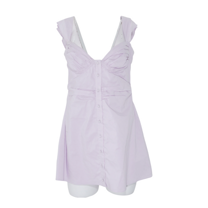 Lavender Plus Mini Dress