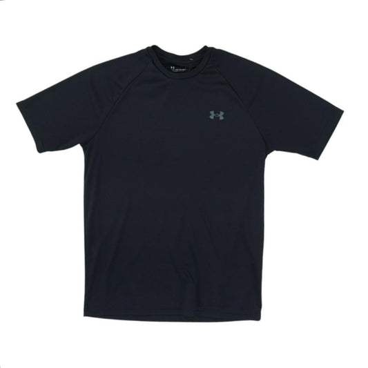 Black Solid Active T-Shirt