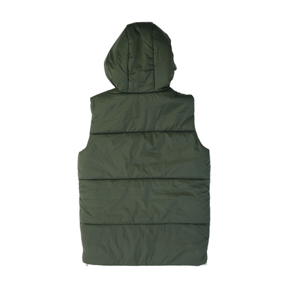 Green Solid Vest