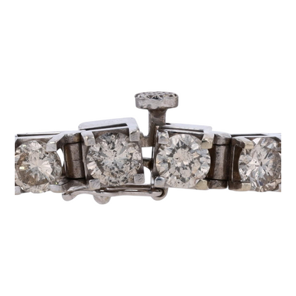 7 3/8 ctw 14K White Gold Diamond Tennis Bracelet