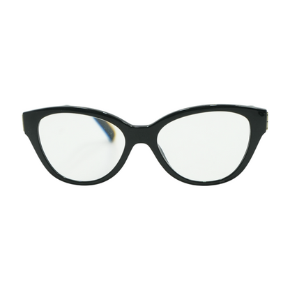 Black Oval Prescription Eyewear