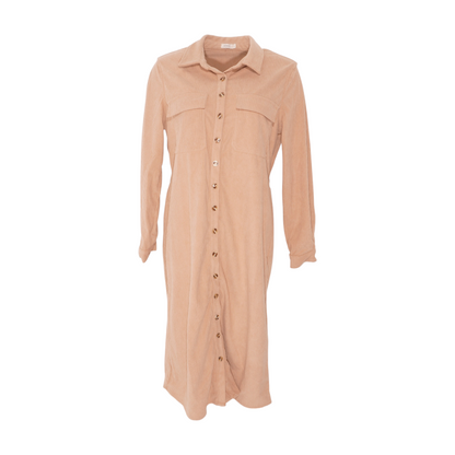 Tan Midi Dress