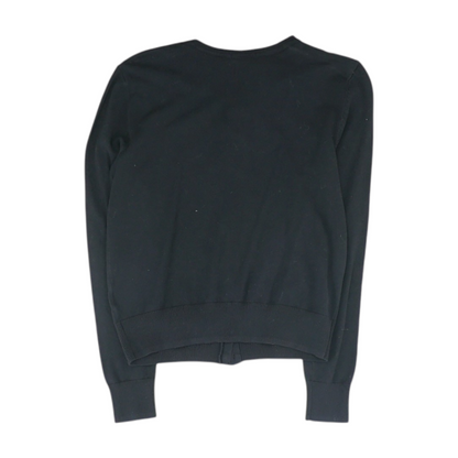 Black Cardigan Sweater