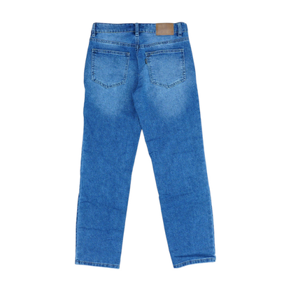 Blue Straight Jeans