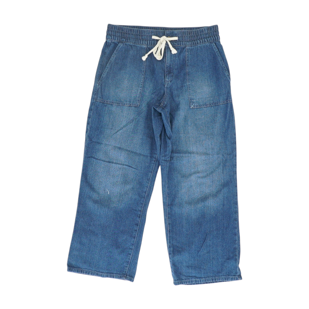 Blue Wide Leg Jeans