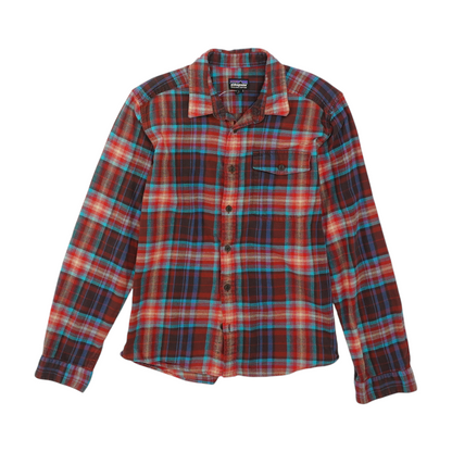 Red Plaid Flannel Button Down