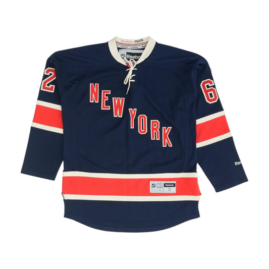 Men's Navy New York Rangers Long Sleeve Jersey