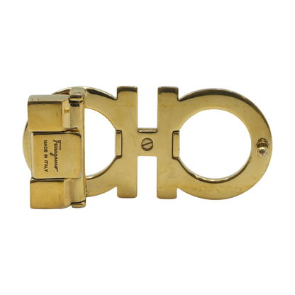 Gold Gancini Buckle