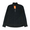 Black Solid Active Jacket
