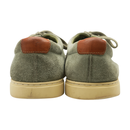 Gray Lace-Up Casual Shoes