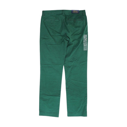 Green Straight Pants