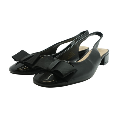 Black Slip-On Flats