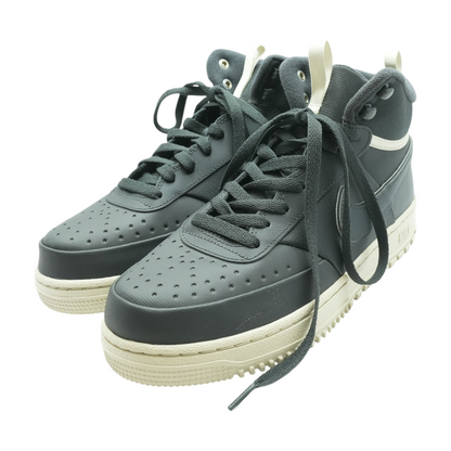 Court Vision Mid Winter Dark Smoke Grey Light Bone High-Top Athletic Shoes