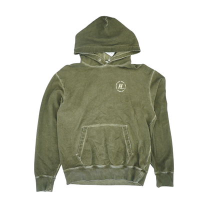 Green Graphic Hoodie Pullover