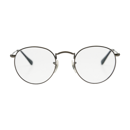 Silver RB 3447V Round Prescription Eyewear