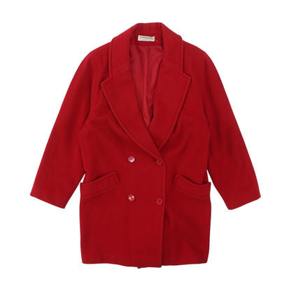 Vintage Red Solid Coat