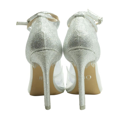 Silver Stiletto Heels