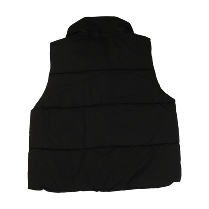 Black Solid Active Vest