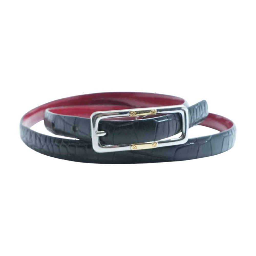 Black Leather Belt