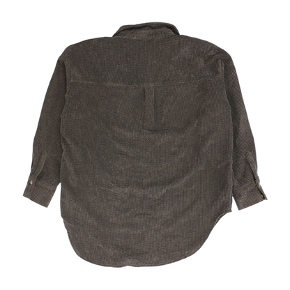 Brown Flannel Button Down