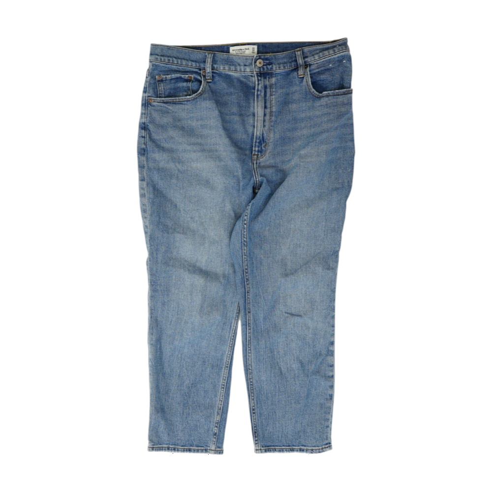 Abercrombie & Fitch Blue Straight Jeans – Image 1