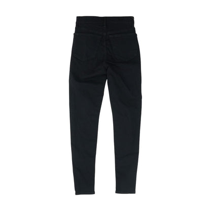Black High Rise Skinny Leg Jeans