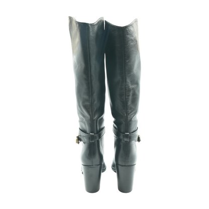 Black Knee-High Boots
