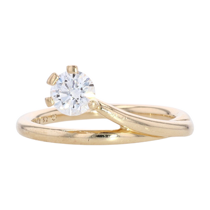 1/2 ctw 14K Yellow Gold Lab Grown Diamond Fashion Ring