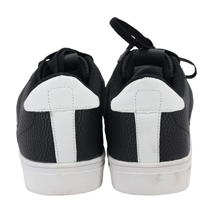 Black Lace-Up Casual Shoes