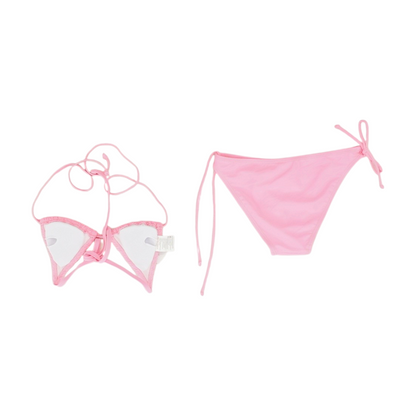 Neon Pink Swim Set