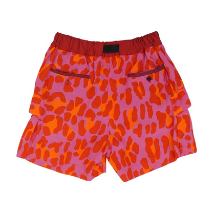 Pink Animal Print Shorts