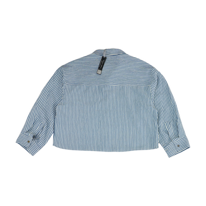 Blue Striped Button Down
