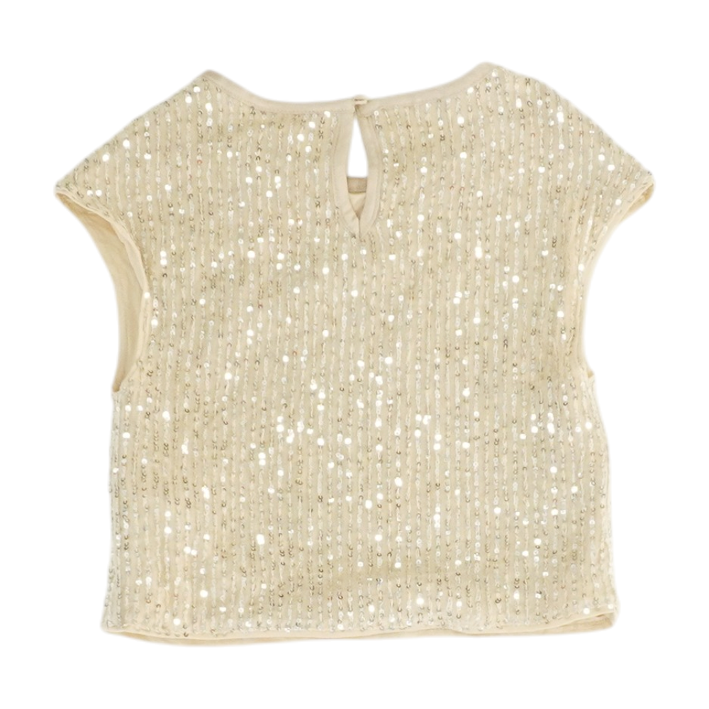 Beige Short Sleeve Set