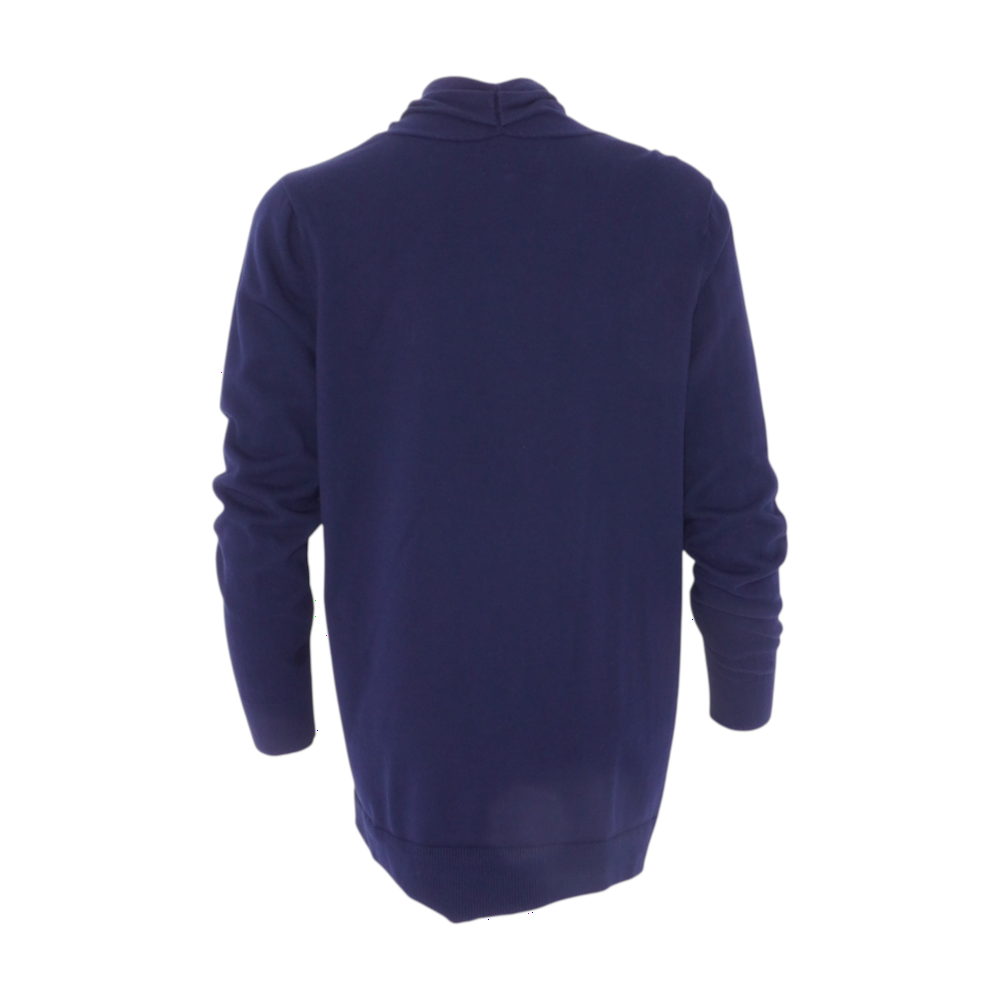 Lands' End Navy Cardigan Sweater – Image 2