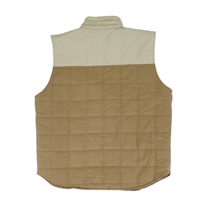 Tan Color Block Vest