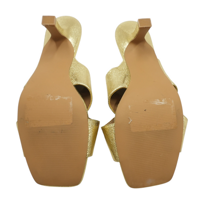 Gold Pump Heels