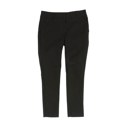 Black Solid Pants