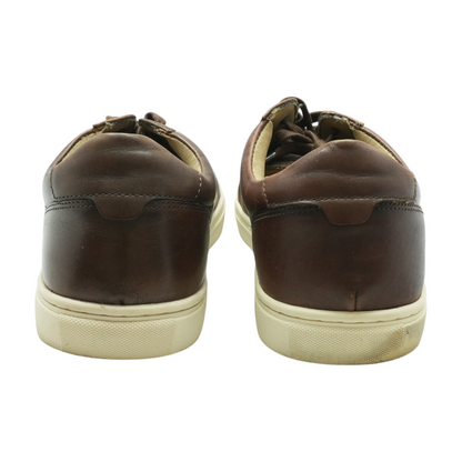 Brown Lace-Up Casual Shoes