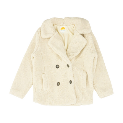 Beige Solid Jacket