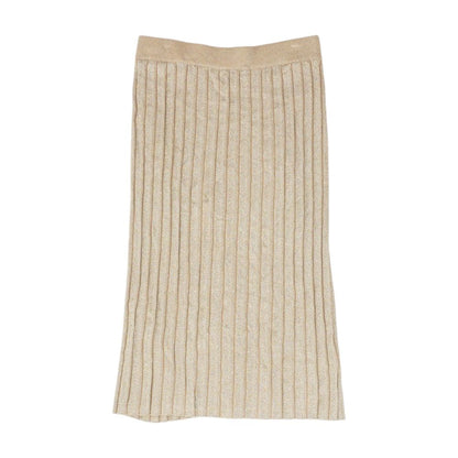 Tan Midi Skirt