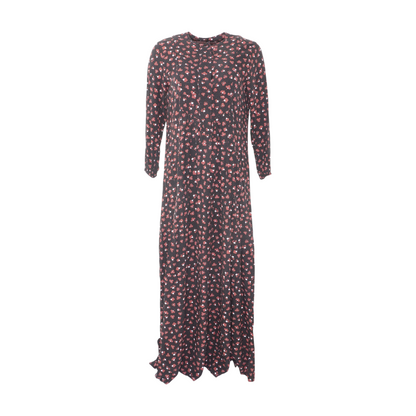 Black Floral Maxi Dress