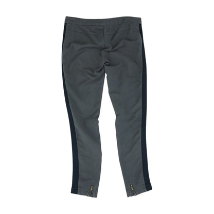 Gray Solid Chino Pants