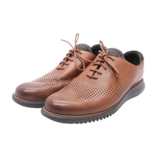 Brown Lace-Up Dress Shoes