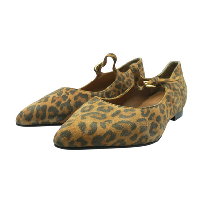 Brown Slip-On Flats
