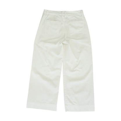 Ivory Wide Leg Jeans