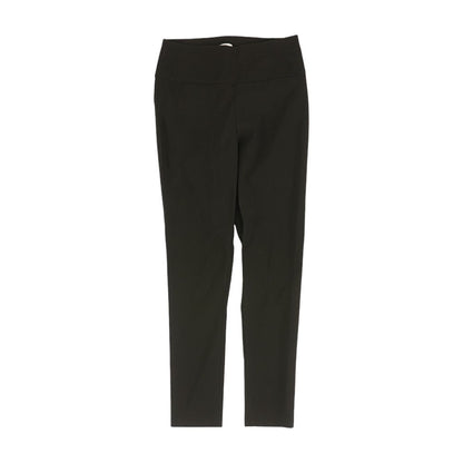 Black Solid Pants