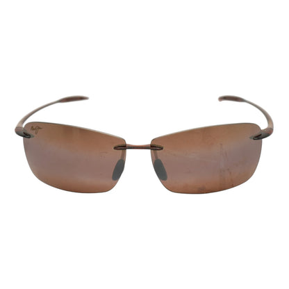 Brown Lighthouse Oval Sunglasses