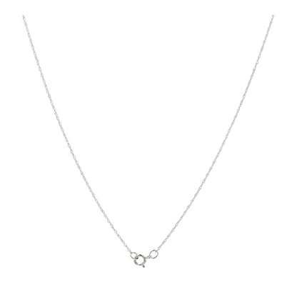 1/3 ctw 14K White Gold Diamond Pendant Necklace
