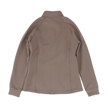Brown Solid Active Jacket